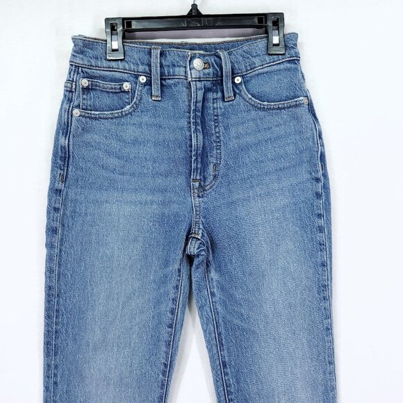 Madewell The Perfect Vintage Jeans Women's Size 23 Straight Leg - Picture 11 of 14